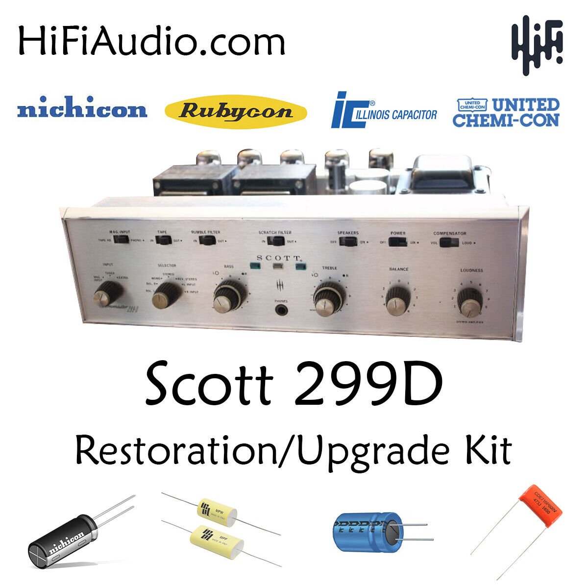 Scott 299D restoration kit
